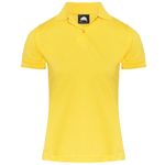 Ladies Eagle Polo Shirt Yellow 22
