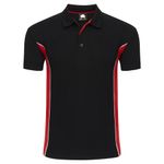 Silverswift Polo Shirt Blk/Red S