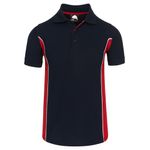 Silverswift Polo Shirt Navy/Red 4Xl