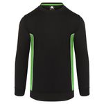 Silverswift Sweatshirt Blk/Lime 2Xl