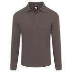 Weaver Long Sleeved Polo Grh 2Xl