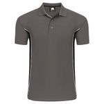 Silverswift Polo Shirt Grh/Blk Xs