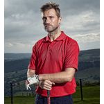 Oriole Wicking Polo Black 4Xl