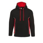 Silverswift Hoodie Black/Red 2Xl