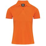 Ladies Eagle Polo Shirt Orange 14