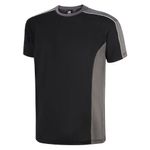 Avocet Wicking T-Shirt Black/Grh 2Xl