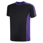 Avocet T-Shirt Black/Purple 2Xl