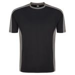 Avocet Wicking T-Shirt Black/Grh 3Xl