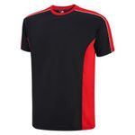 Avocet Wicking T-Shirt Black/Red L