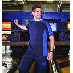 Avocet T-Shirt Black/Reflex Blu M