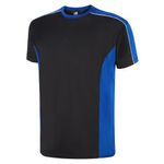Avocet T-Shirt Black/Royal Blue Xl