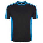 Avocet T-Shirt Black/Reflex Blu Xs