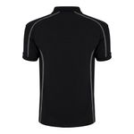 Crane Polo Shirt Unisex Black 2Xl