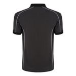 Crane Polo Shirt Charcoal/Black L