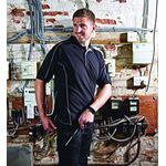 Crane Polo Shirt Unisex Black M