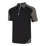 Fireback Wicking Polo Blk/Grh L