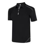 Fireback Wicking Polo Blk/Blk Xs