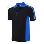 Avocet Polo Shirt Navy/Royal Blue L