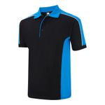 Avocet Polo Shirt Black/Reflex M