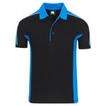 Avocet Polo Shirt Black/Reflex M
