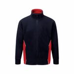 Silverswift Fleece Navy/Red Xs