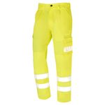 Condor Hi-Vis Cargo Trouser Ylw 28S