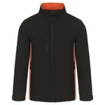 Silverswift Softshell Blk/Org 2Xl