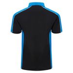Avocet Wicking Polo Blk/Reflex 4Xl