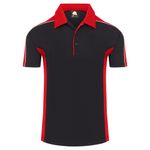 Avocet Wicking Polo Navy/Red M
