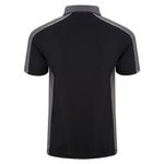 Avocet Wicking Polo Blk/Grh S