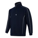 Crane Qtrzip Sweatshirt Navy Xl