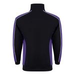 Avocet Sweatshirt Zip Blk/Purple 2Xl