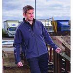 Crane Fur-Lnd Softshell Navy Xl