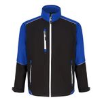 Fireback Softshell Blk/Ro Blu S