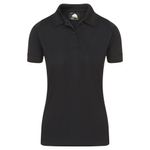 Oriole Ladies Wicking Polo Black 22