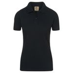 Ladies Osprey Earthpro Polo Black 8
