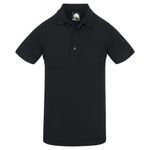 Egret Male Slim Fit Polo Black 2Xl