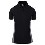 Silverswift Ladies Polo Black/Grh 18