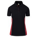 Silverswift Ladies Polo Black/Red 12