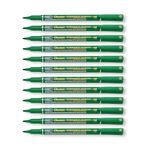 Perm Marker Fine Green Pk12