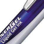 Pentel Retract Metal Tip Blue Pk12