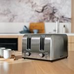 Igenix 4 Slice Toaster 1500W Ssteel