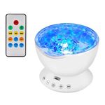 Ocean Wave Projector Lamp White