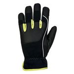 Pw3 Trade Glove 1Pr Blk/Ylw L Pk12
