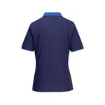 Pw2 Womens Polo S/S Navy/Royal L