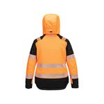 Pw3 Hi Vis Women Wnt Jkt Org/Blk L