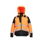 Pw3 Hi Vis Women Wnt Jkt Org/Blk Xl