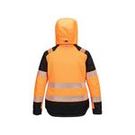 Pw3 Hi Vis Women Wnt Jkt Org/Blk 2Xl