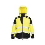 Pw3 Hi Vis Women Wnt Jkt Ylw/Blk Xl