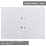 Pukka Side 4 Hole Refill Pad A4 Pk5